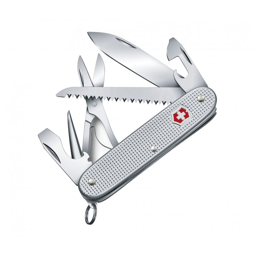 Vreckový nôž Victorinox Farmer X Alox Farba: strieborná