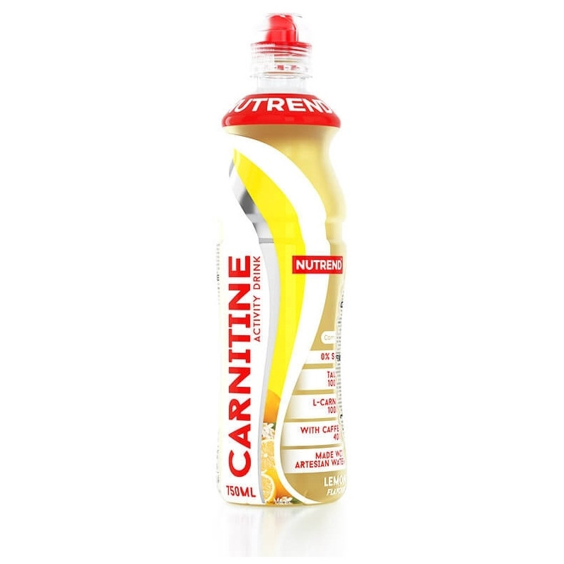 Energetický nápoj Nutrend Carnitine Activity Drink with caffeine príchuť: citrón