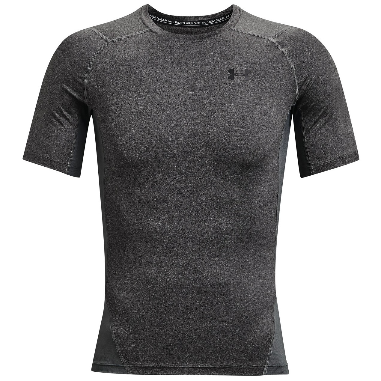 Pánske funkčné tričko Under Armour HG Armour Comp SS Veľkosť: XXL / Farba: tmavosivá
