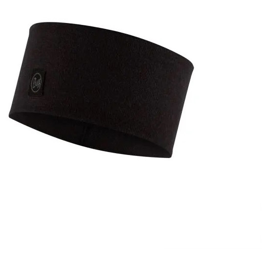 Čelenka Buff Merino Wide Headband Farba: čierna