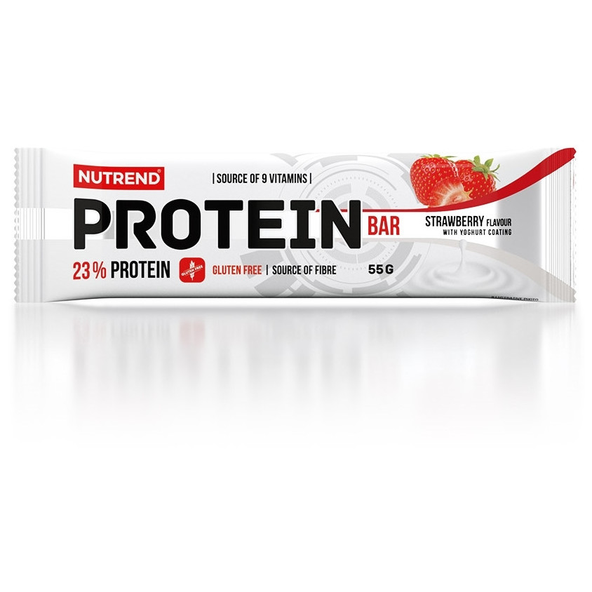 Tyčinka Nutrend Protein Bar príchuť: jahoda