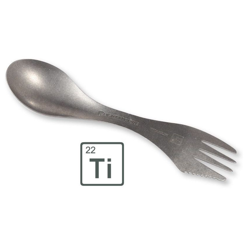 Príbor Light My Fire Spork Titanium Farba: strieborná