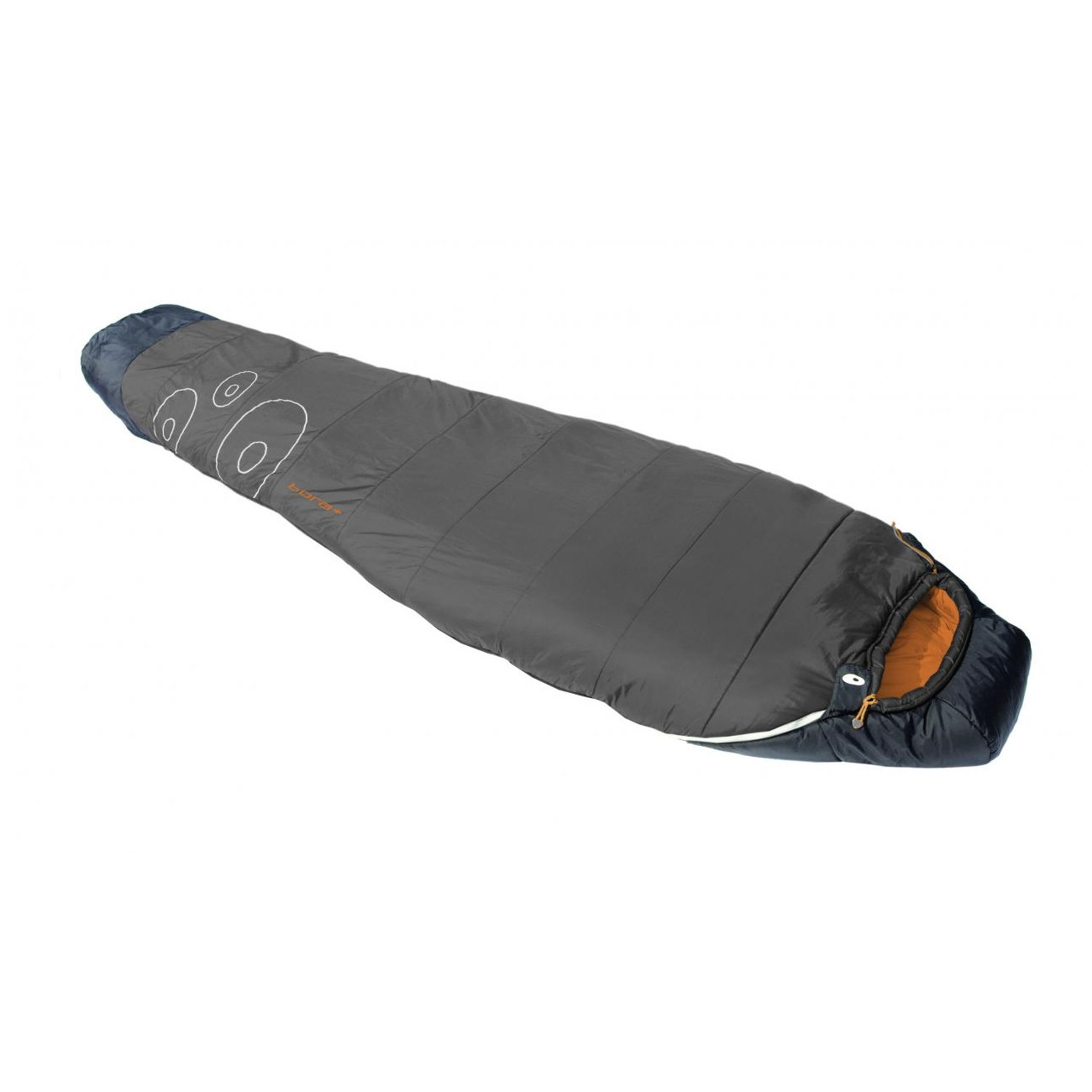 Spacák Boll Bora plus SF Zips: pravý / Farba: sivá