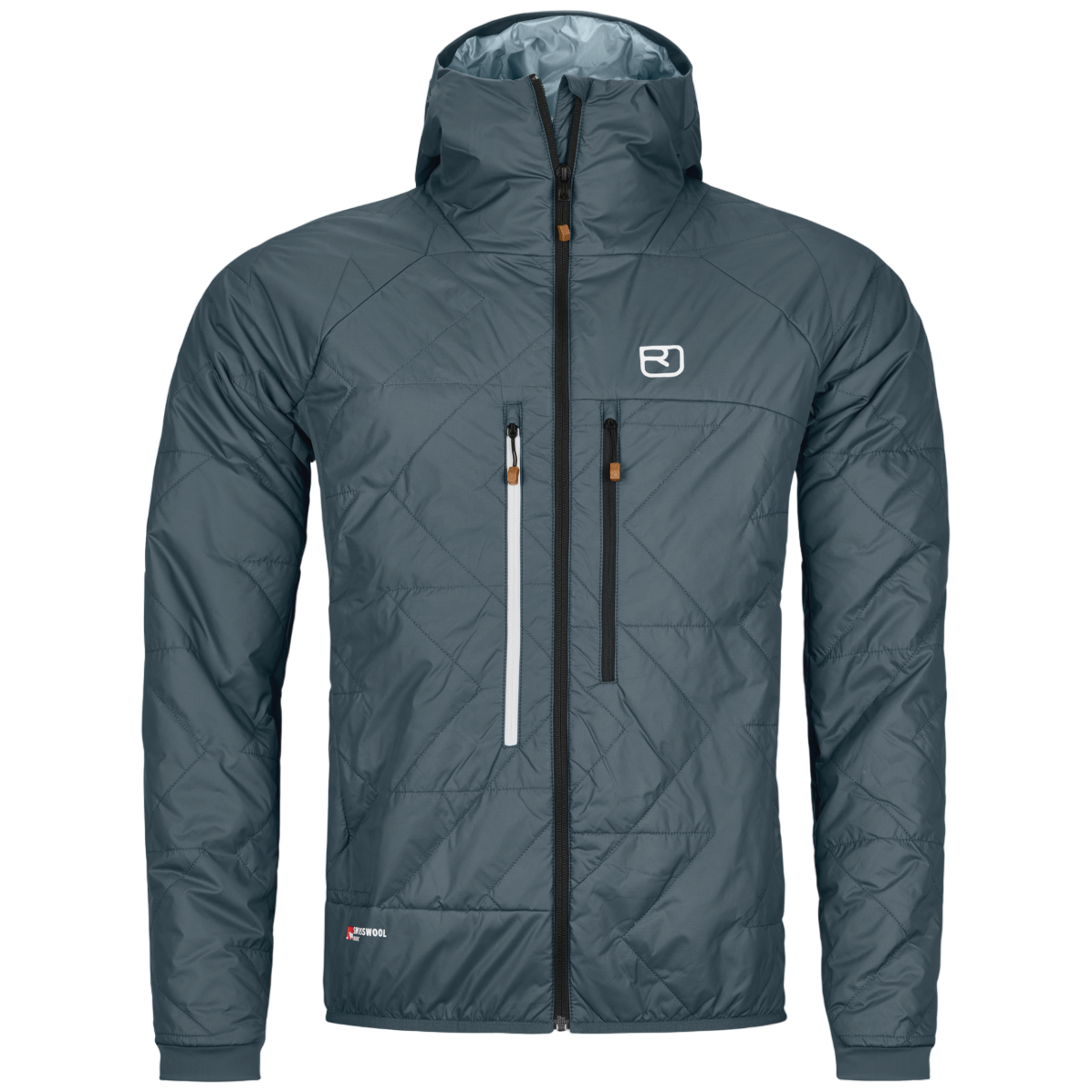 Pánska bunda Ortovox Swisswool Piz Boe Jacket Men's Veľkosť: M / Farba: tmavosivá