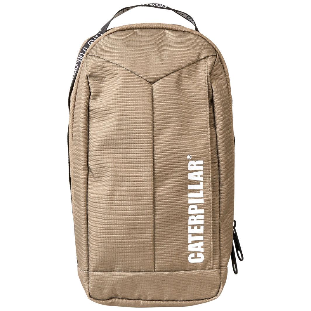 Mestský batoh Caterpillar City Adventure Sling Bag Farba: svetlohnedá