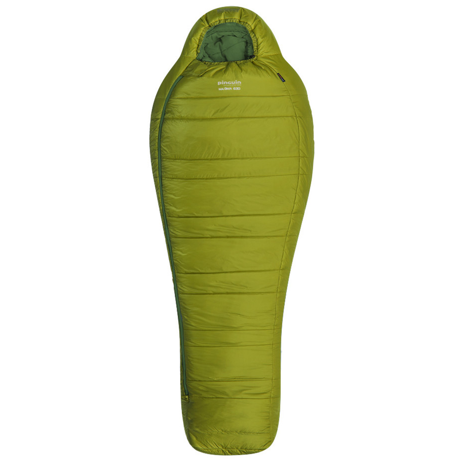 Páperový spacák Pinguin Magma 630 185 cm Zips: pravý / Farba: zelená