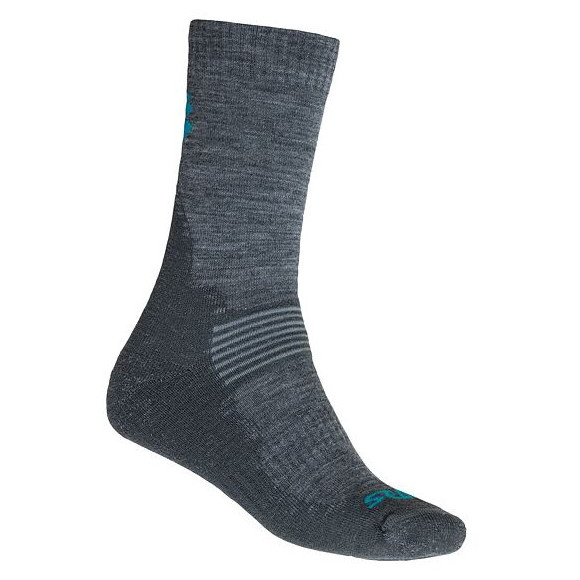 Ponožky Sensor Expedition Merino Wool Veľkosť ponožiek: 43-46 / Farba: sivá/modrá