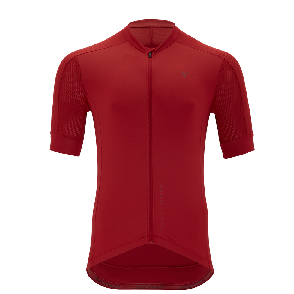 Pánsky cyklistický dres Silvini Carnio Veľkosť: M / Farba: červená