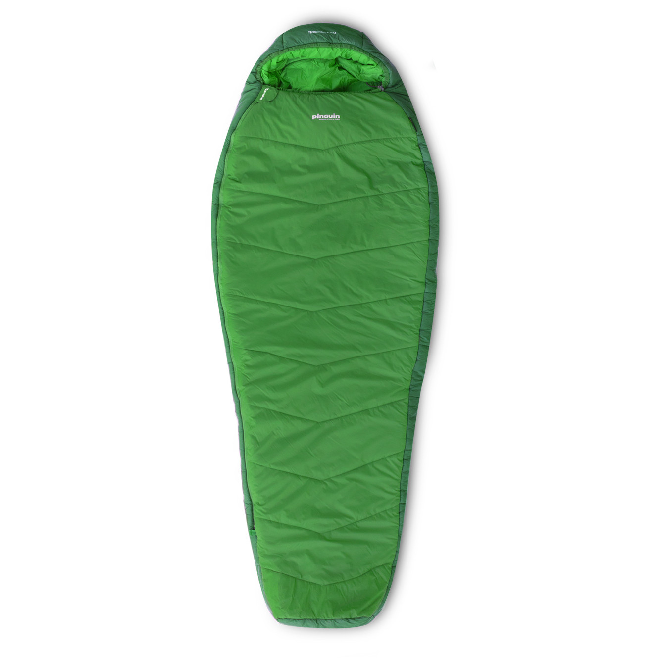 Spacák Pinguin Savana 185 cm Zips: ľavý / Farba: zelená