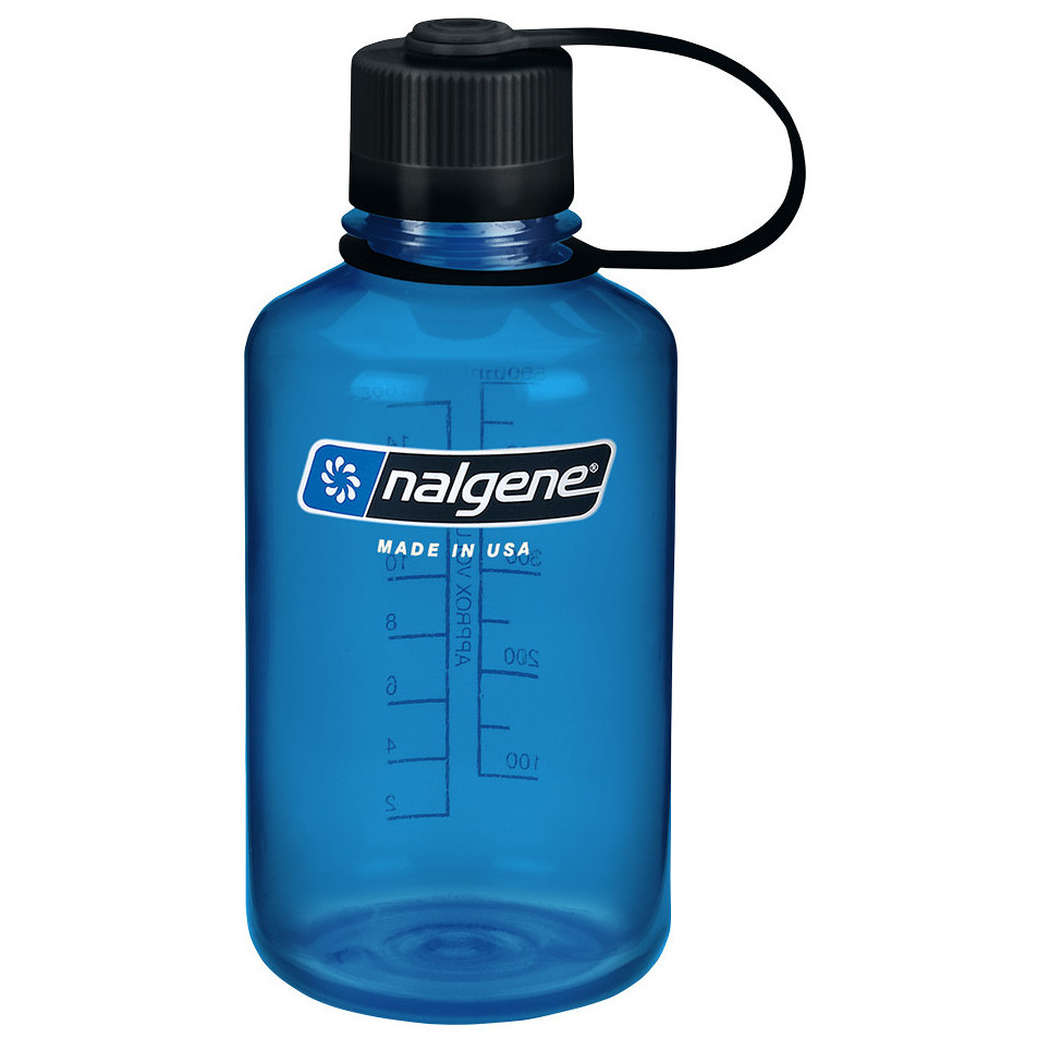 Fľaša Nalgene Narrow Mouth 500 ml Sustain Farba: modrá