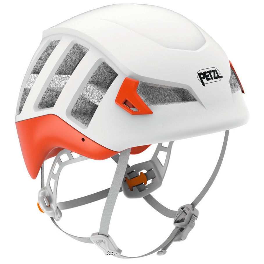 Lezecká helma Petzl Meteor Veľkosť helmy: 48-58 cm / Farba: biela/oranžová