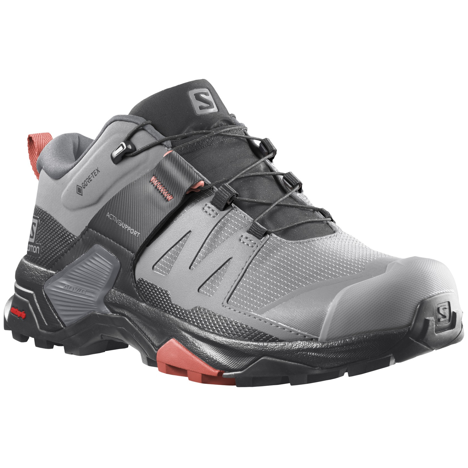 Dámske turistické topánky Salomon X Ultra 4 Gore-Tex Veľkosť topánok (EU): 40 (2/3) / Farba: sivá
