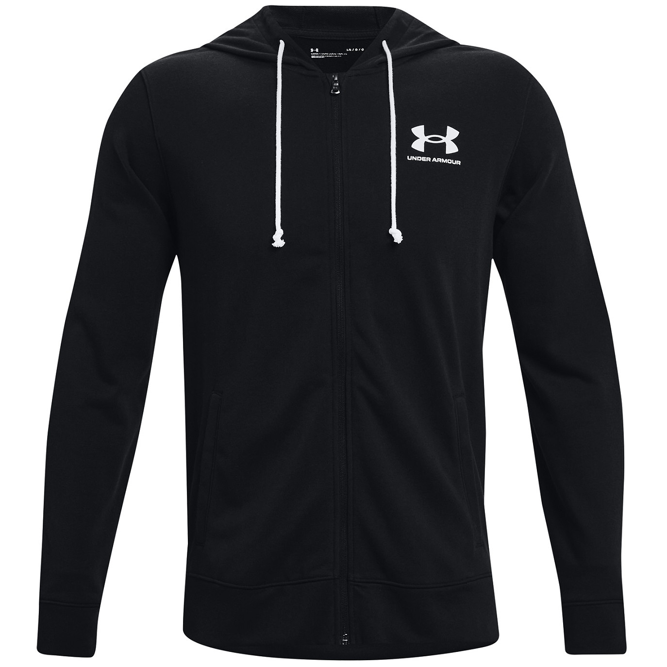 Pánska mikina Under Armour Rival Terry LC FZ Veľkosť: XXL / Farba: čierna
