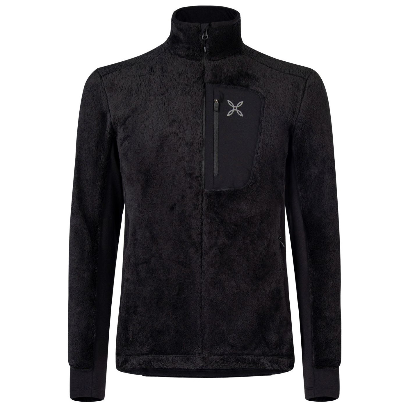 Pánska mikina Montura Remind Fleece Jacket Veľkosť: M / Farba: čierna
