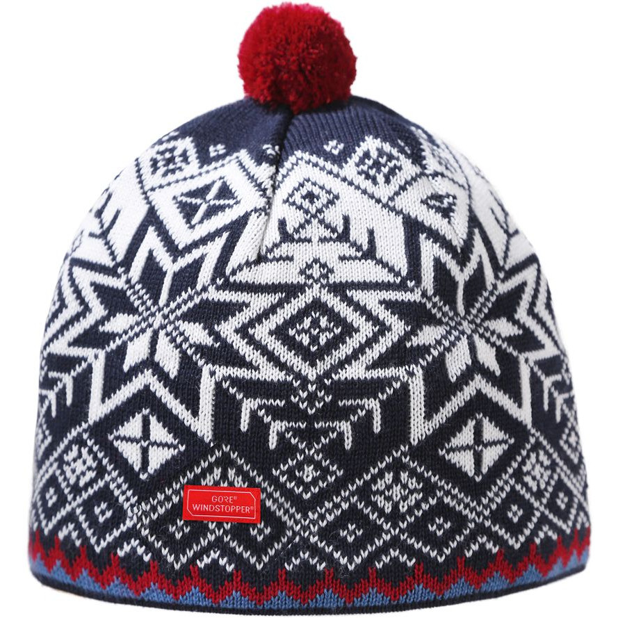 Pletená merino čiapka Kama AW41 Obvod hlavy: 56–62 cm / Farba: tmavomodrá