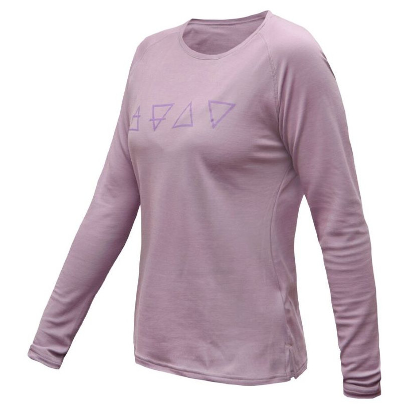 Dámske tričko Sensor Merino Blend Elements Veľkosť: M / Farba: červená