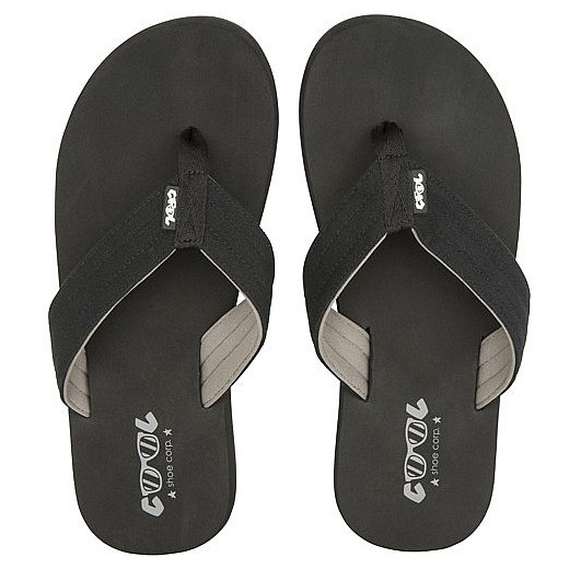 CIABATTA COOL Flip Flop Zinc - Green Stripes