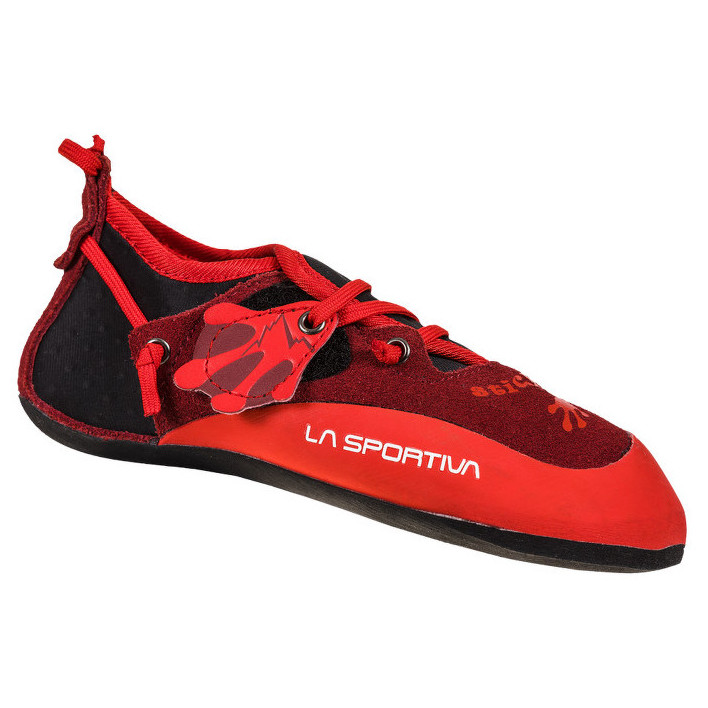 Detské lezečky La Sportiva Stickit Veľkosť topánok (EU): 26 / Farba: červená