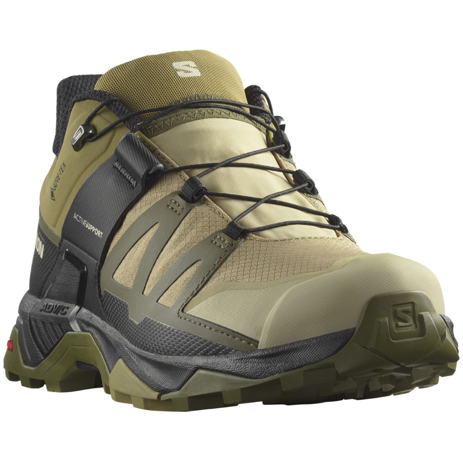 Pánske turistické topánky Salomon X Ultra 4 Gtx Veľkosť topánok (EU): 47 (1/3) / Farba: zelená