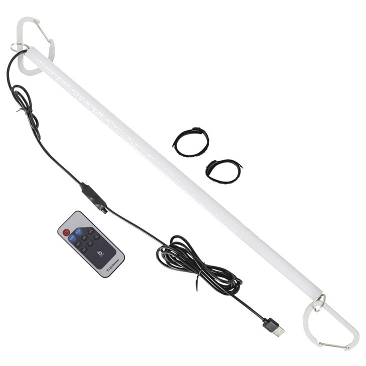 Led pásik Bo-Camp Slim tube LED Dimmable 7W Farba: strieborná