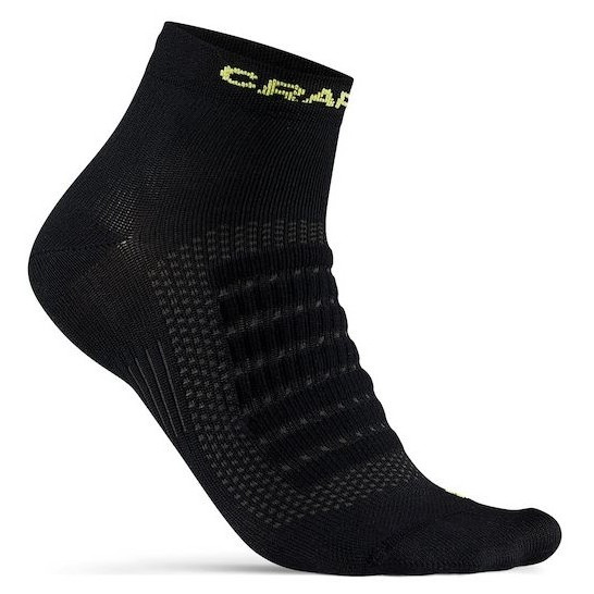 Ponožky Craft Craft Adv Dry Mid Veľkosť ponožiek: 46-48 / Farba: čierna