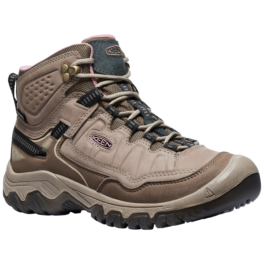 Dámske topánky Keen Targhee Iv Mid W Veľkosť topánok (EU): 38,5 / Farba: svetlohnedá