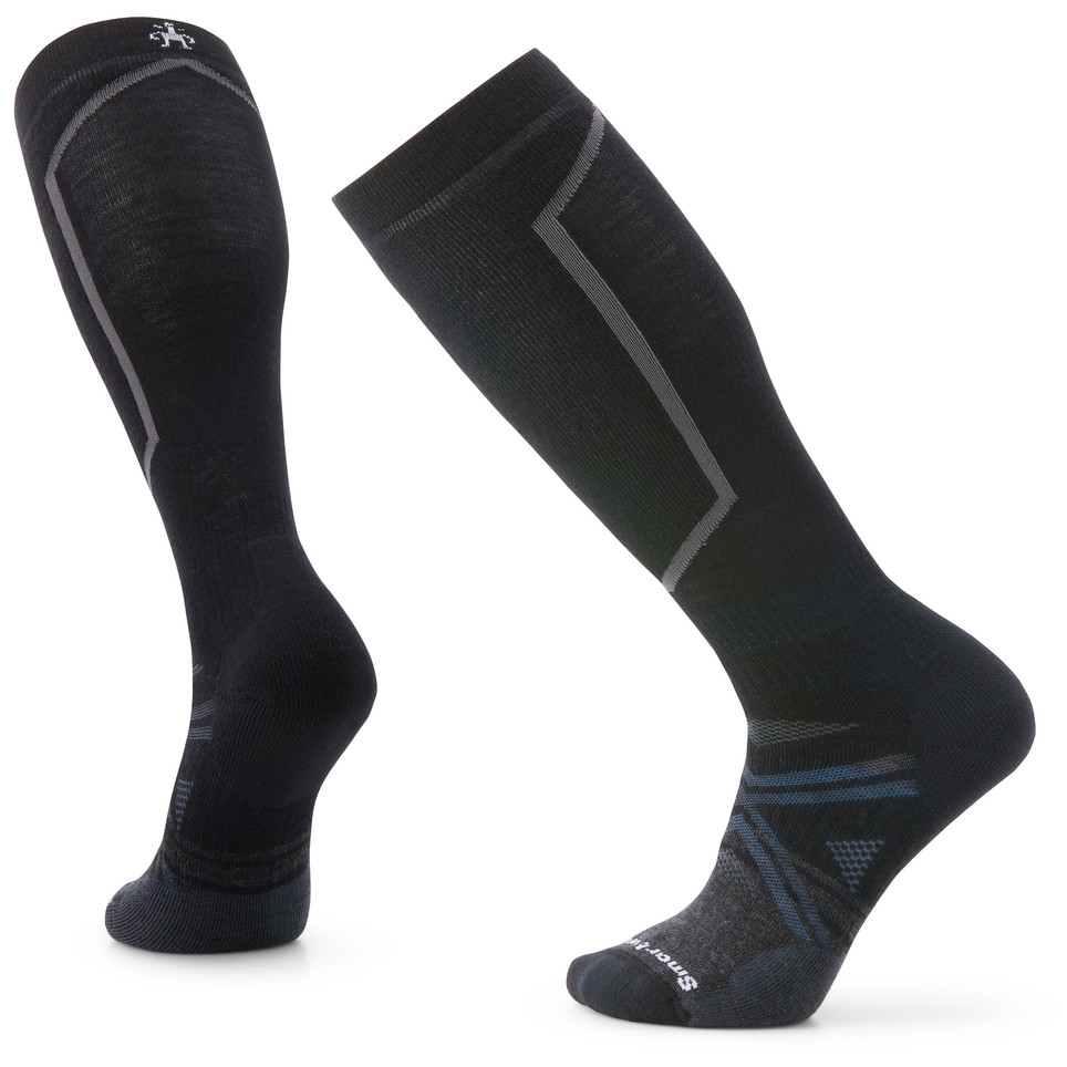 Lyžiarske ponožky Smartwool Ski Full Cushion OTC - Recycled Veľkosť: XL / Farba: čierna/sivá