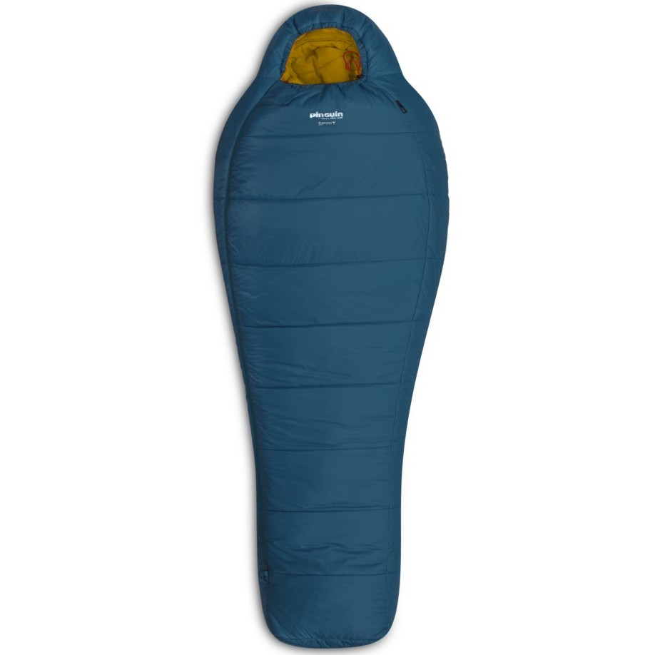 Spacák Pinguin Spirit 185 cm Zips: pravý / Farba: modrá