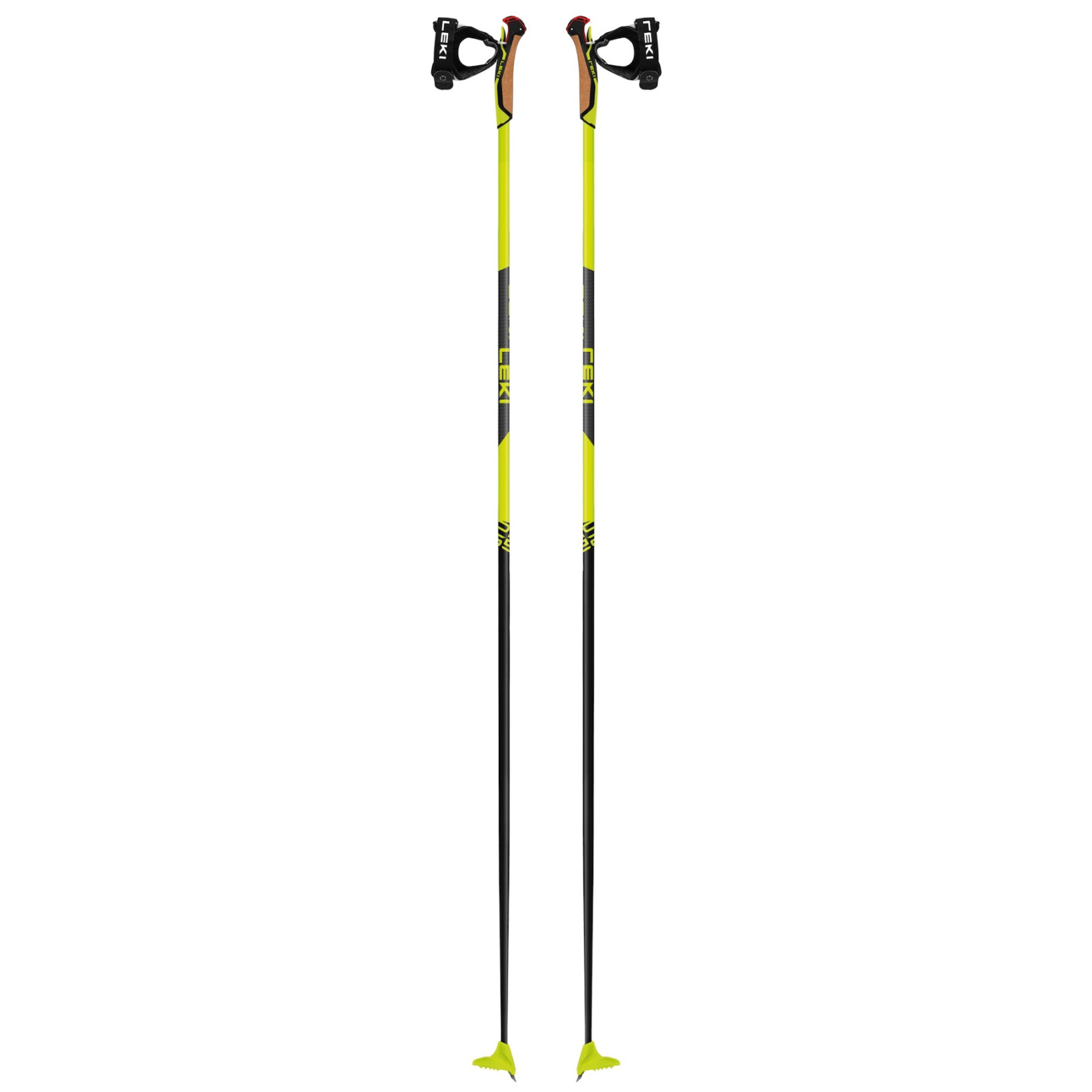 Bežecké palice Leki PRC 650 Dĺžka palice: 150 cm / Farba: čierna/zelená