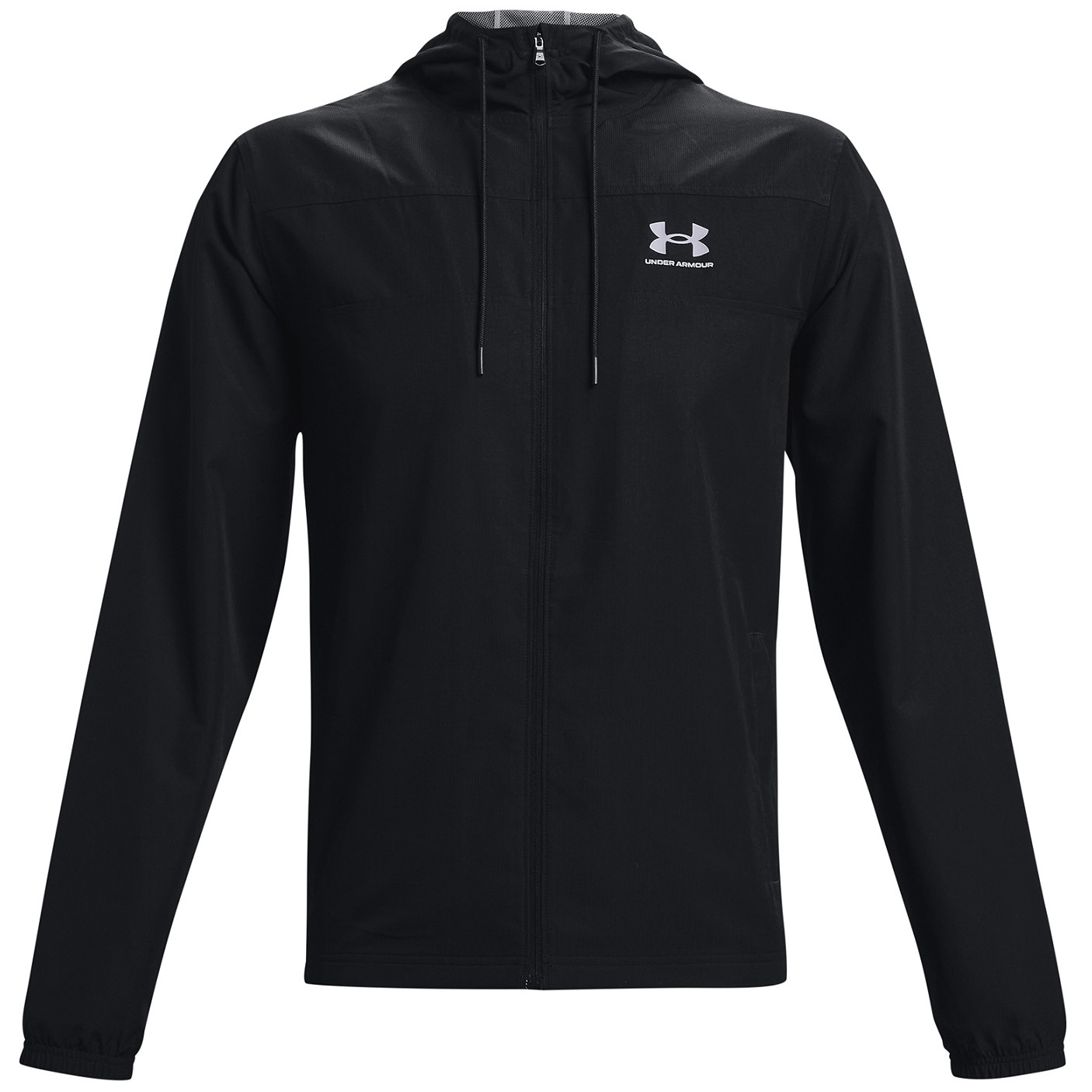 Pánska vetrovka Under Armour Sportstyle Windbreaker Veľkosť: L / Farba: čierna