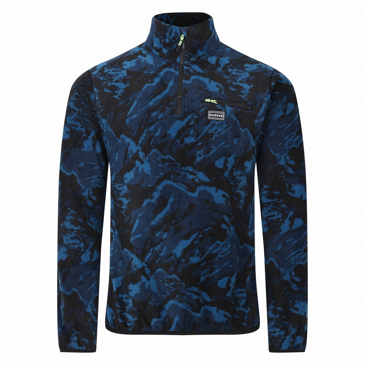 Pánska mikina Dare 2b Affinity Fleece Veľkosť: S / Farba: modrá/čierna