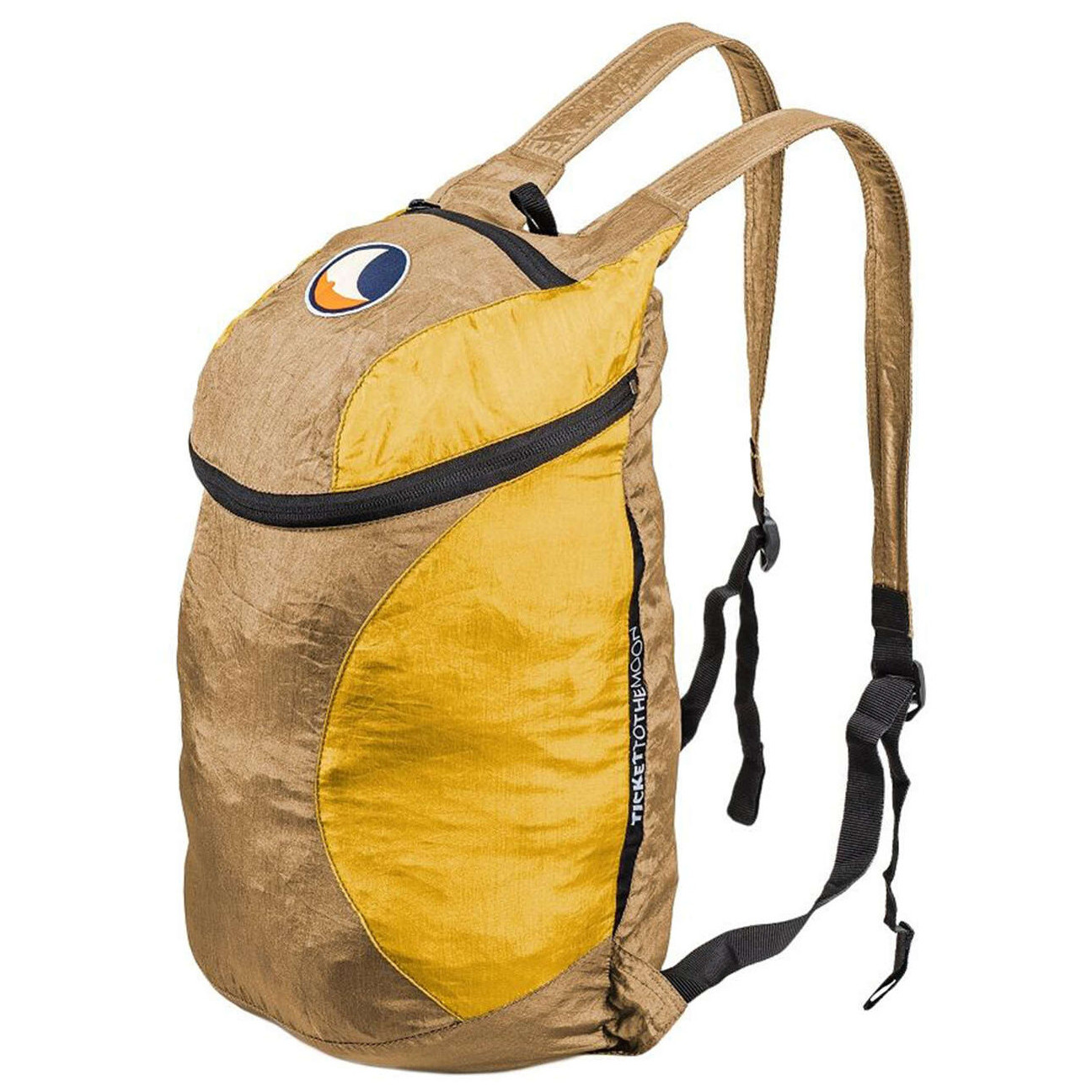 Batoh Ticket To The Moon Mini Backpack 15L Farba: žltá/hnedá