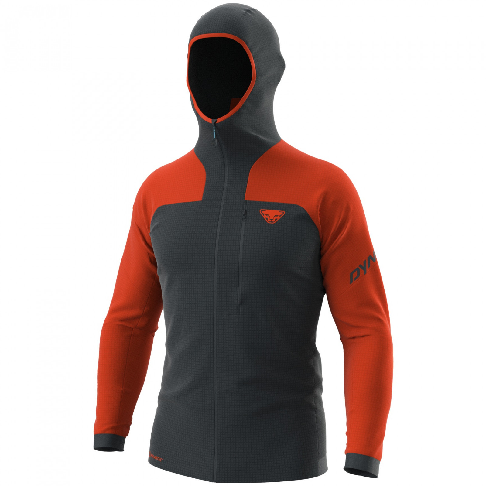 Pánska bunda Dynafit Speed Ptc Hooded Jkt M Veľkosť: XL / Farba: čierna/oranžová