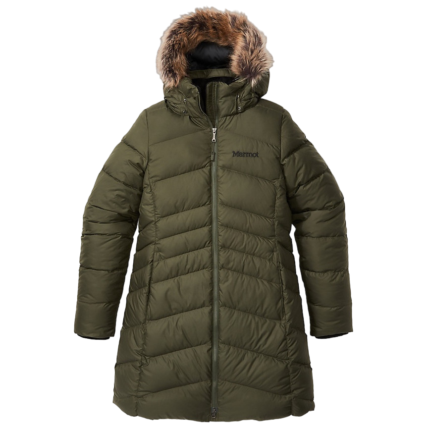 Dámsky zimný kabát Marmot Wm's Montreal Coat Veľkosť: L / Farba: tmavozelená