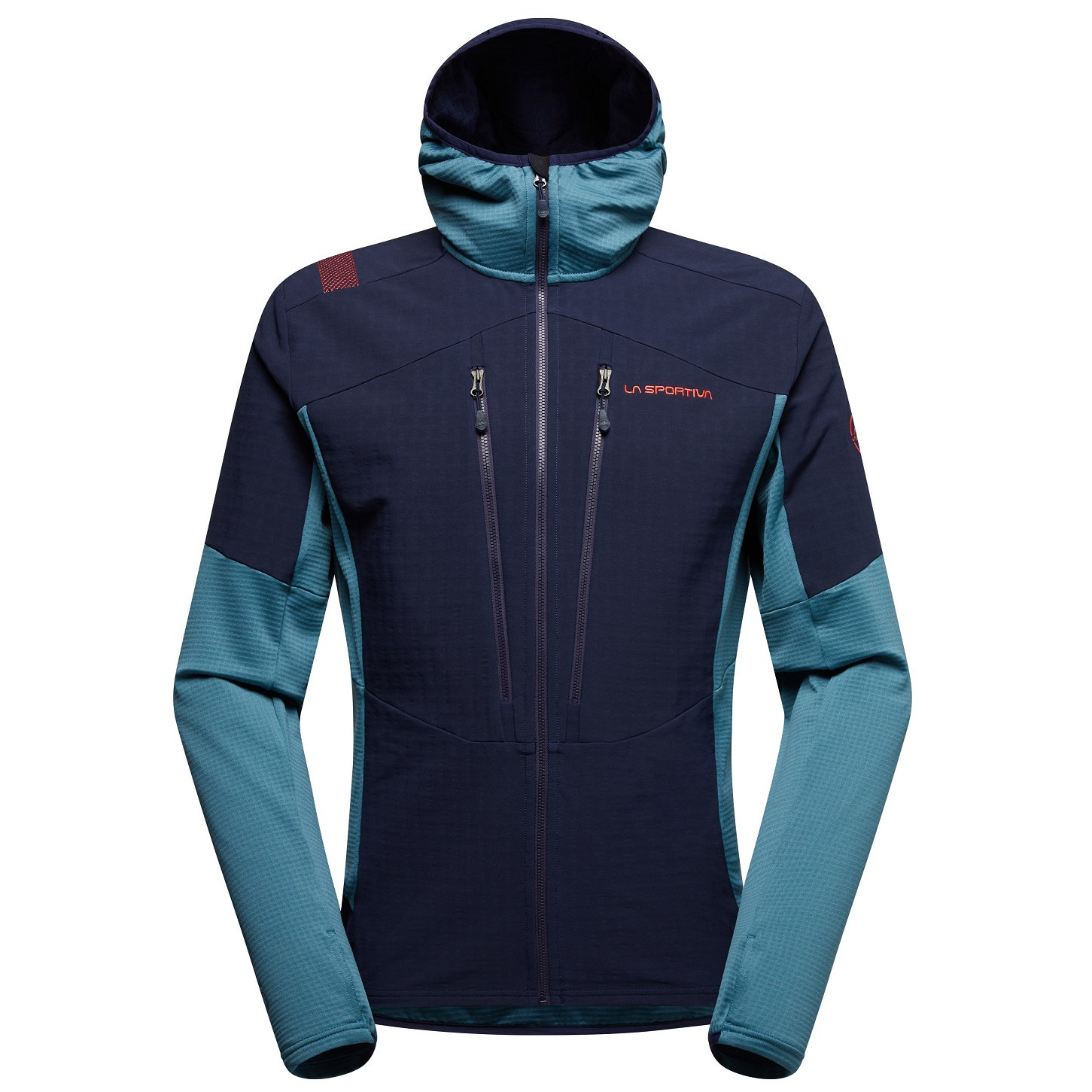 Pánska mikina La Sportiva Session Tech Hoody M Veľkosť: M / Farba: modrá/svetlo modrá