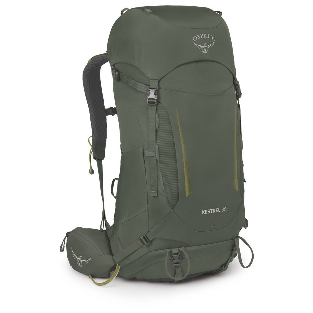 Batoh Osprey Kestrel 38 Veľkosť chrbtovej časti batoha: L/XL / Farba: zelená