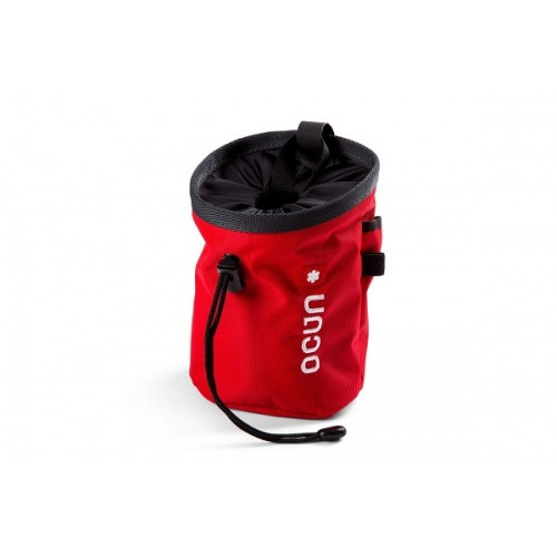 Vrecko na magnézium Ocún Push + pásik Ocún Chalk Bag Belt Farba: červená