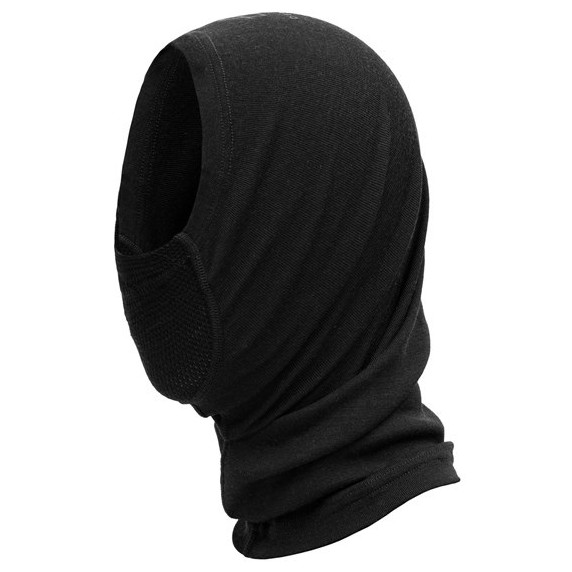 Nákrčník Devold Wool Mesh Headover Farba: čierna