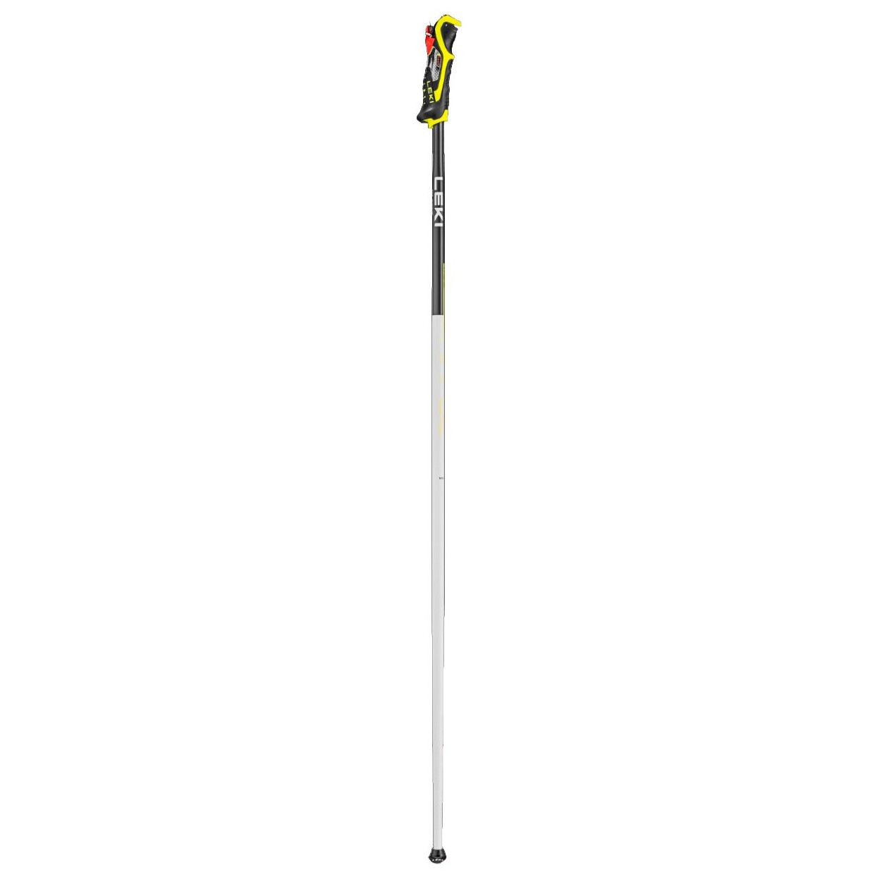 Lyžiarske palice Leki Airfoil 3D Dĺžka palice: 130 cm / Farba: biela/čierna