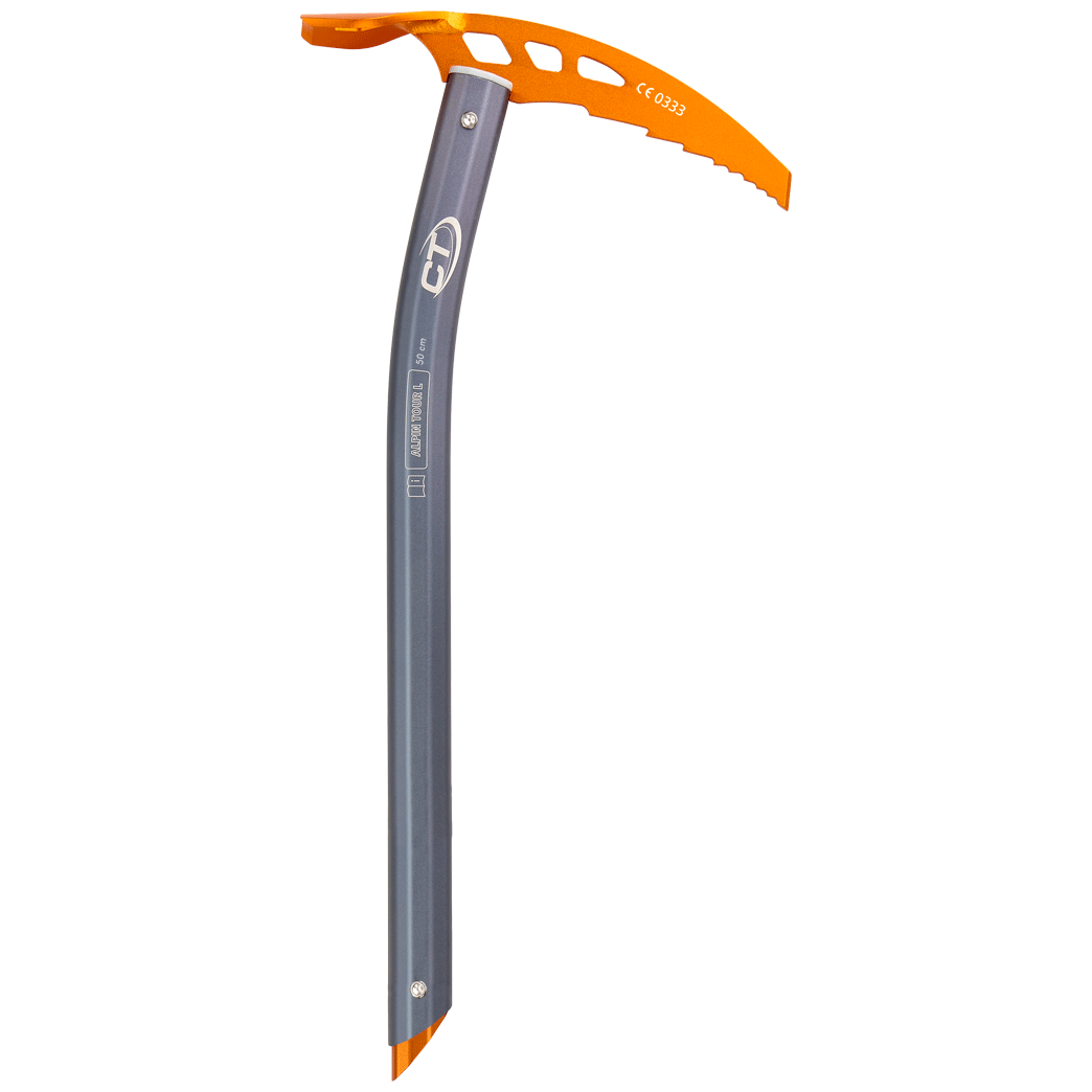 Turistický cepín Climbing Technology Alpin Tour Light Dĺžka cepínu: 60 cm / Farba: sivá