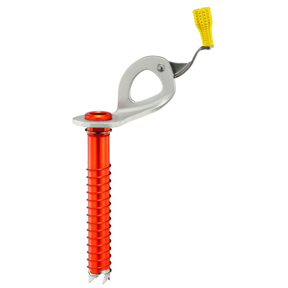 Skrutka do ľadu Petzl Laser Speed Light 13 cm Farba: oranžová/žltá