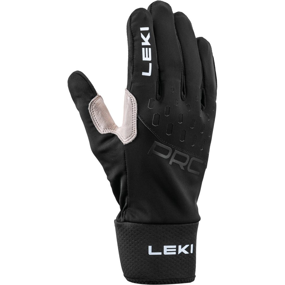 Bežkárske rukavice Leki PRC Premium Veľkosť rukavíc: 9 / Farba: čierna