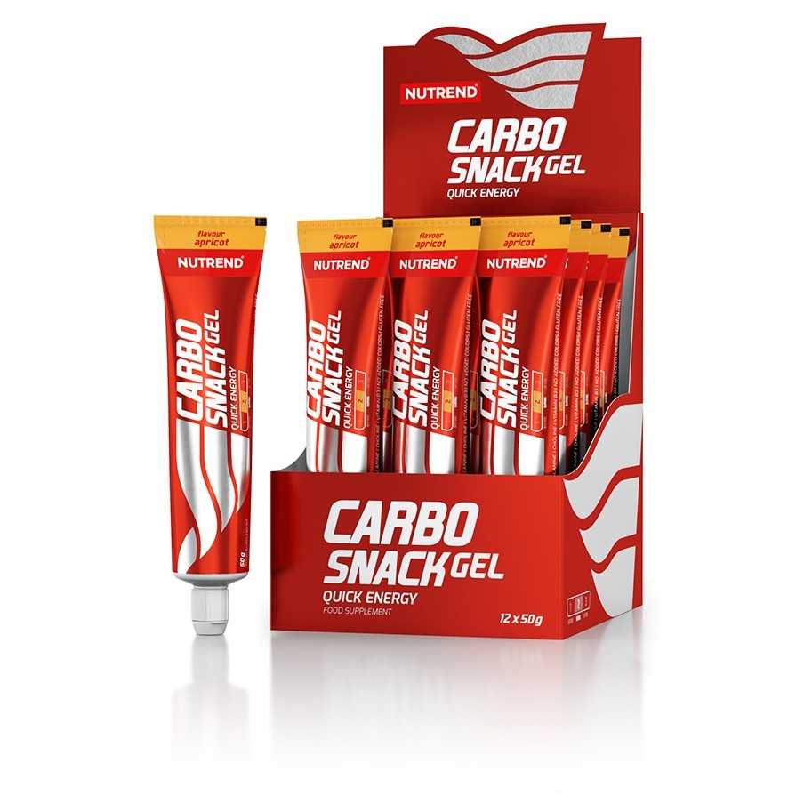 Energetický gél Nutrend Carbosnack tuba príchuť: marhuľa