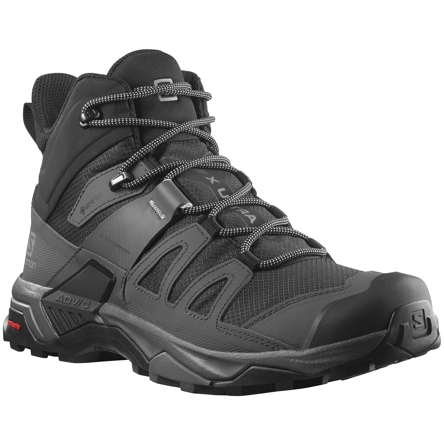 Pánske turistické topánky Salomon X Ultra 4 Mid Gtx Veľkosť topánok (EU): 42 / Farba: čierna