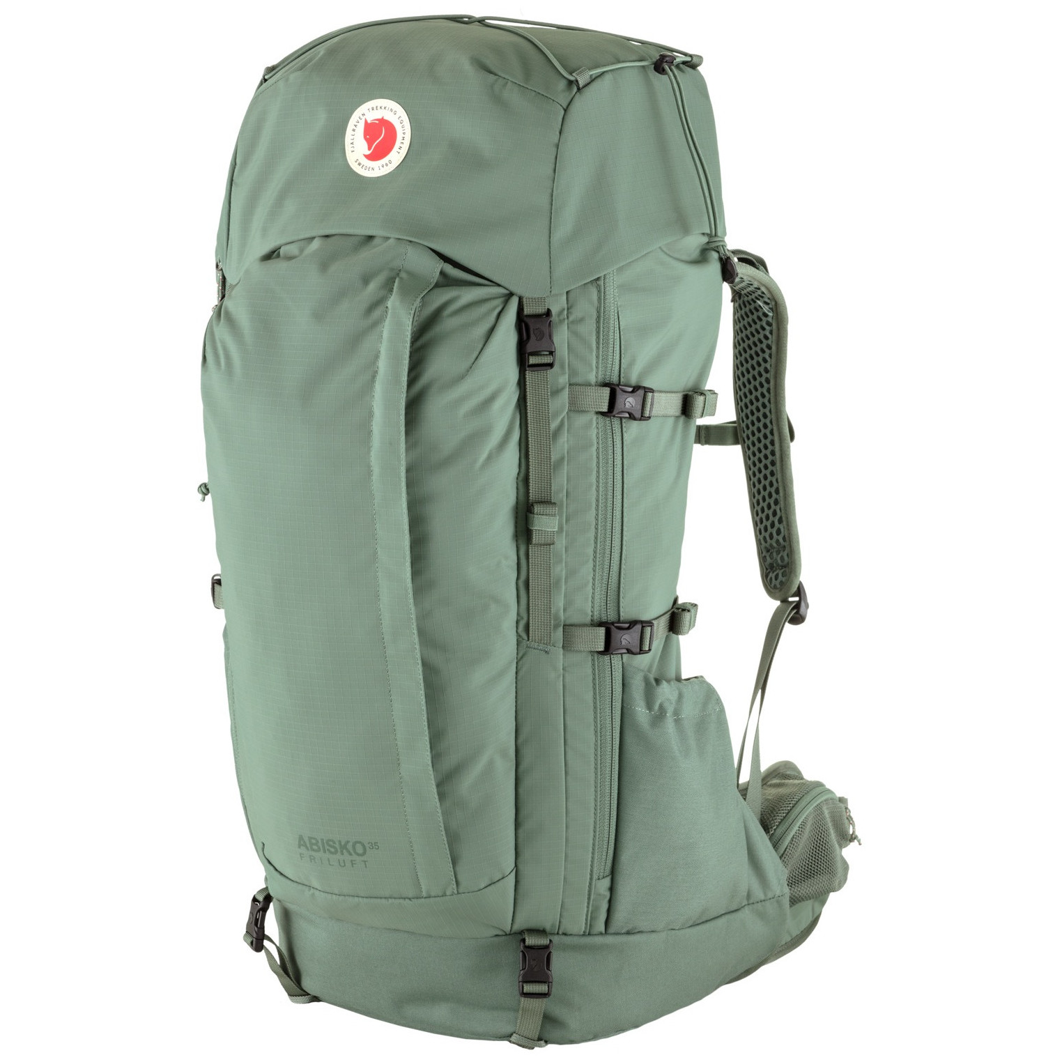 Turistický batoh Fjällräven Abisko Friluft 35 Veľkosť chrbtovej časti batoha: S/M / Farba: svetlozel...