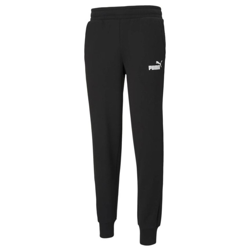 Pánske tepláky Puma ESS Logo Pants FL cl Veľkosť: M / Farba: čierna
