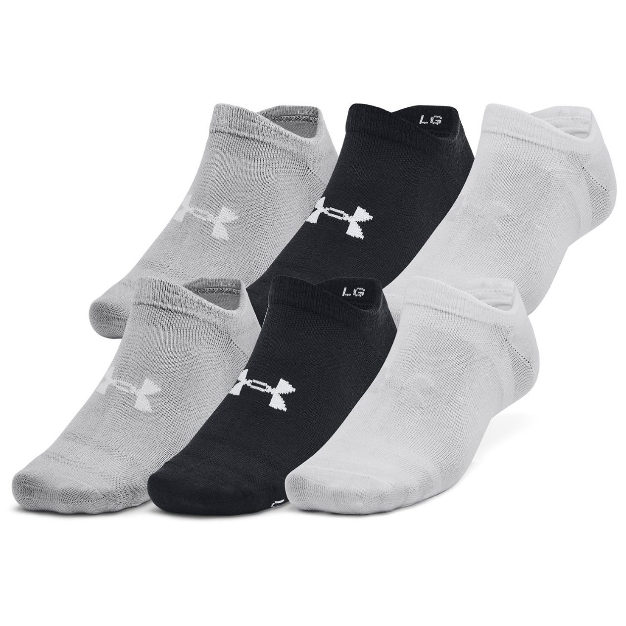 Sada ponožiek Under Armour Essential No Show 6pk Veľkosť ponožiek: 31,5-36,5 / Farba: mix1