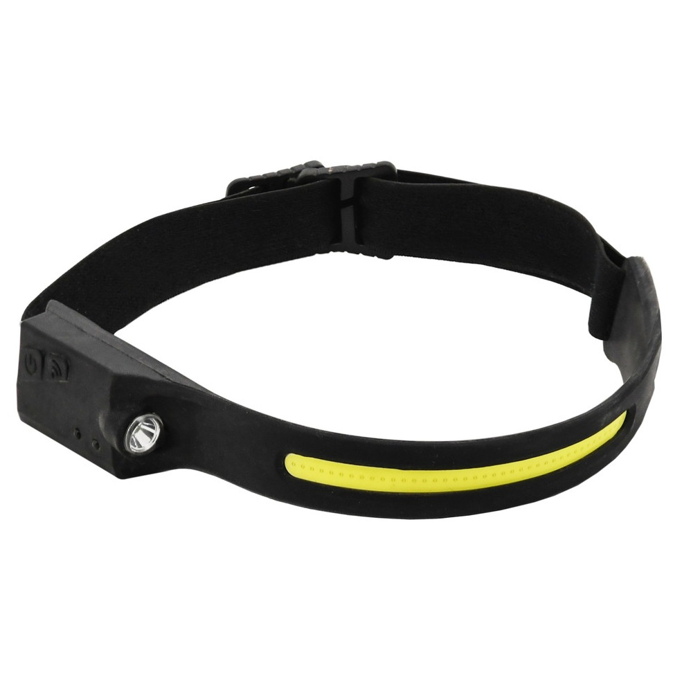 Čelovka Cattara STRIP SENSOR 350lm Farba: čierna