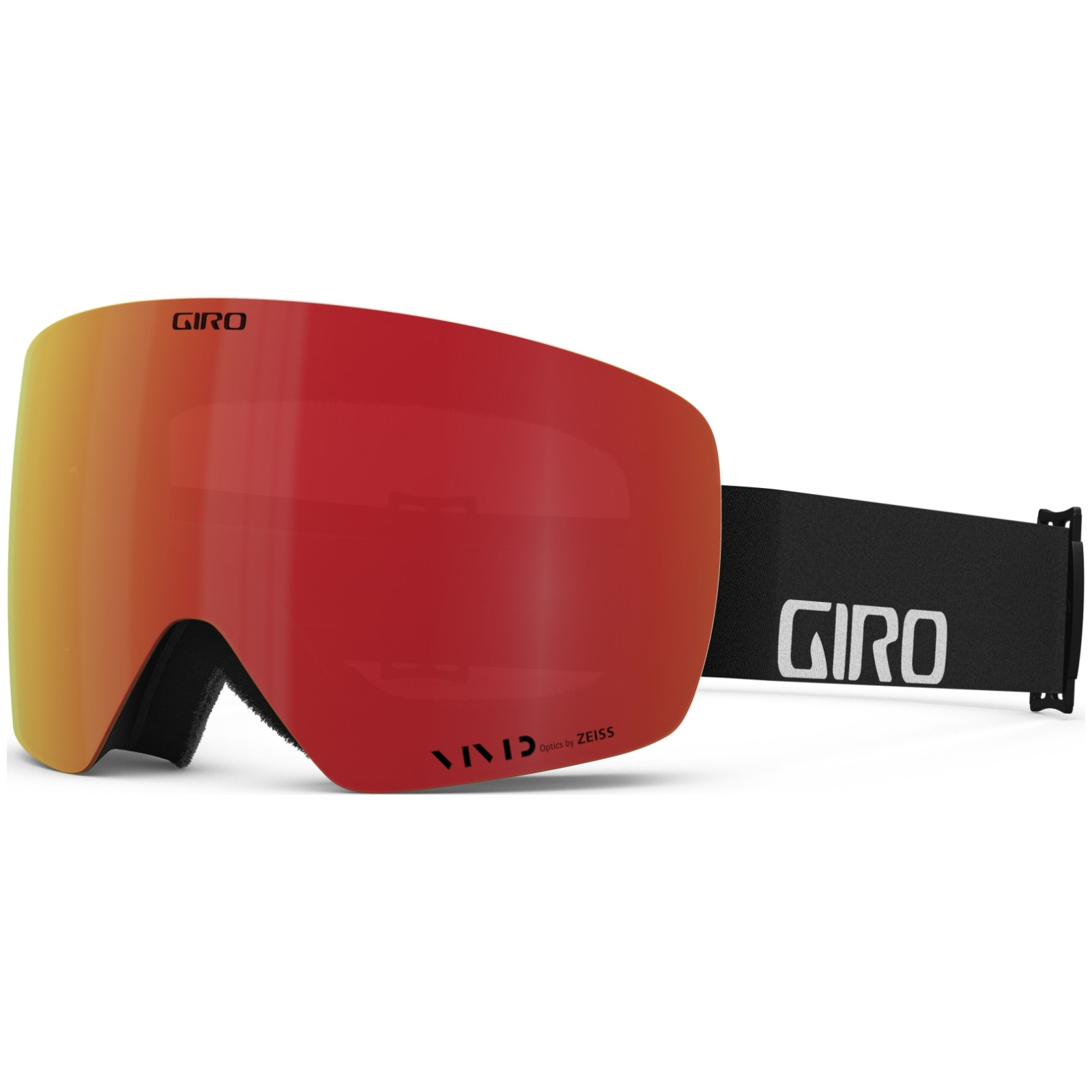 Lyžiarske okuliare Giro Contour Black Wordmark Farba: čierna