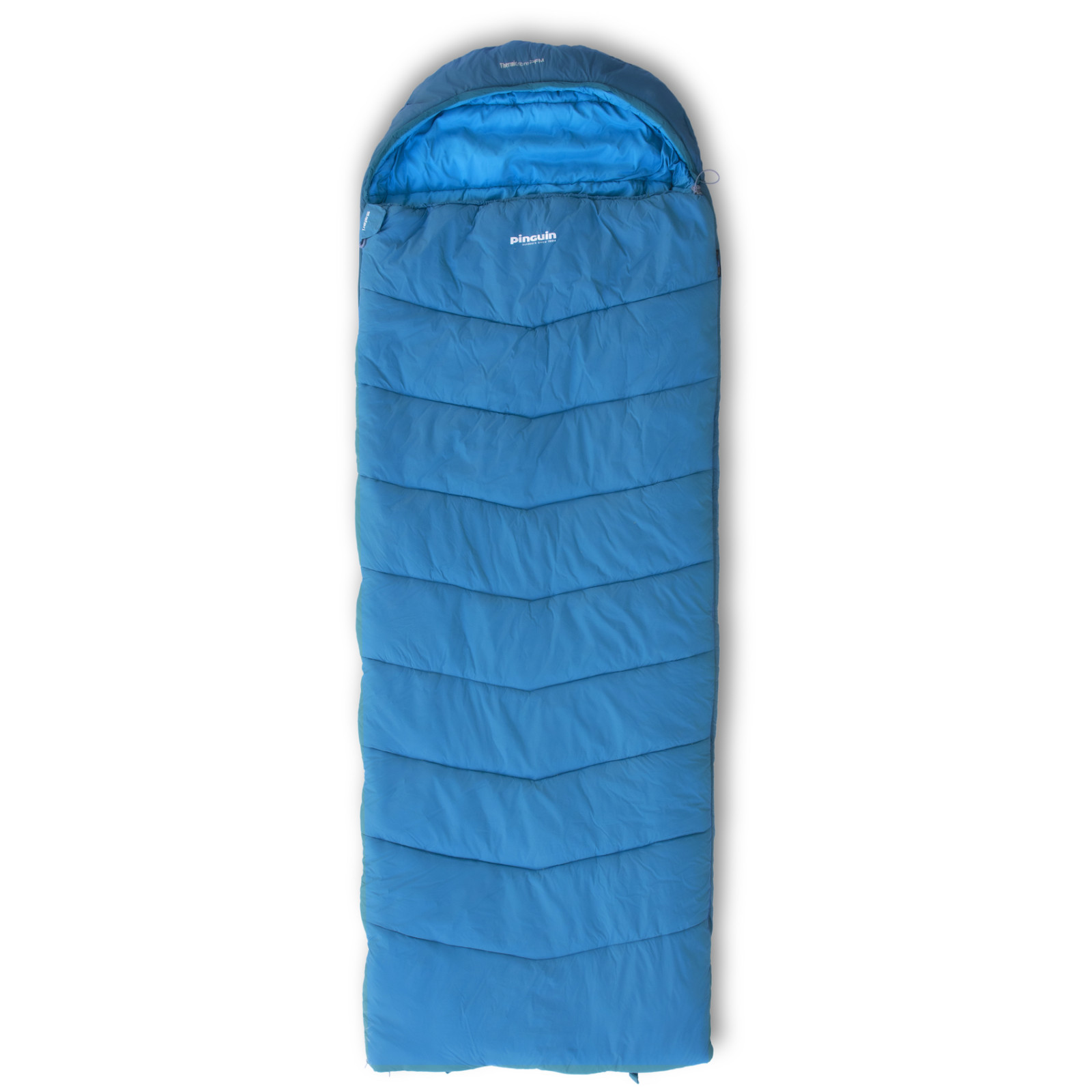 Dekový spacák Pinguin Safari Zips: ľavý / Farba: modrá